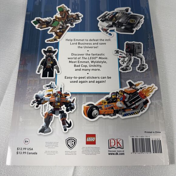 Ultimate Sticker Reusable Stickers 1000+ LEGO Movie‎ by DK 2013 - Picture 2 of 10